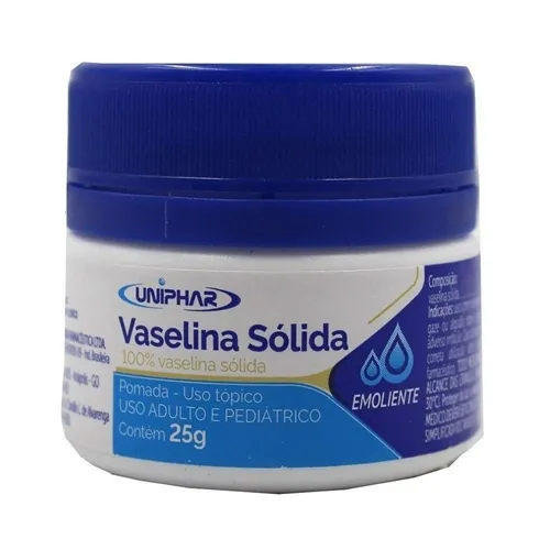 Vaselina Uniphar sólida, 25g