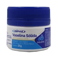 Vaselina Uniphar sólida, 25g