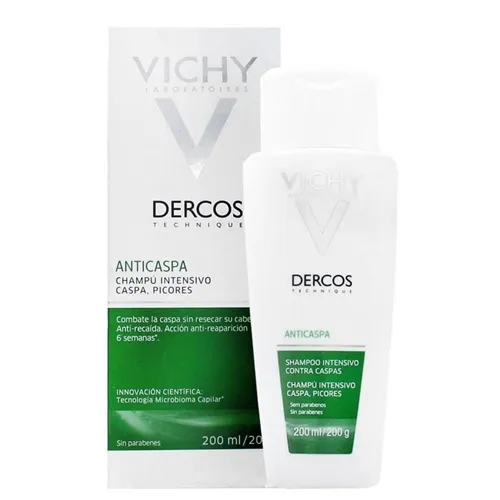 Dercos Shampoo Anticaspa Intensivo Vichy 200ml