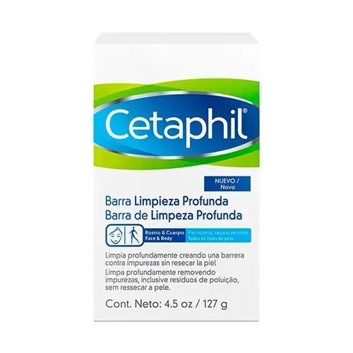 Sabonete Cetaphil Limpeza Profunda barra, 127g