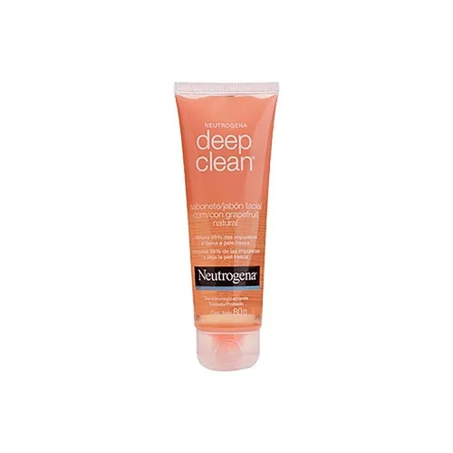 Sabonete Facial Neutrogena Deep Clean Grapefruit líquido, 80g