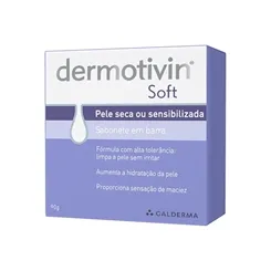 Sabonete Galderma Dermotivin Soft barra, 90g