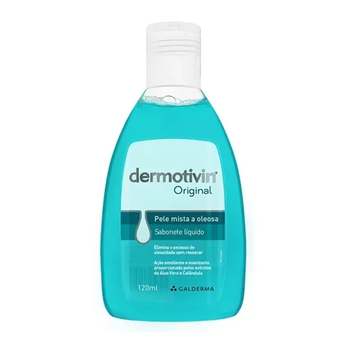 Sabonete Dermotivin Original líquido, 120mL
