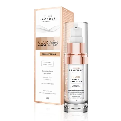 Gel Clareador Profuse Clair Olhos Correct Color com 15g