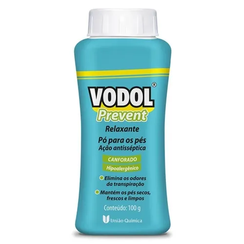 Talco para Pés Vodol Prevent canforado, 100g