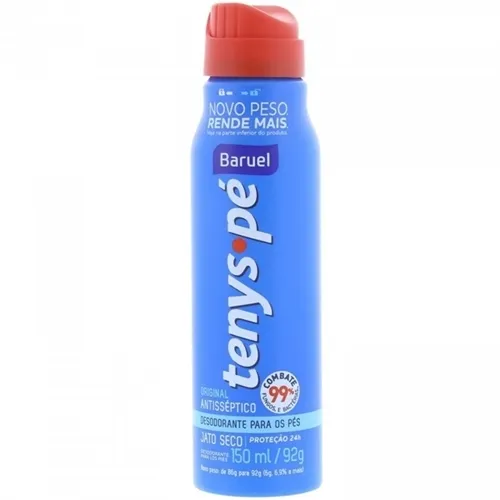 Desodorante para Pés Tenys Pé Original jato seco, 150mL