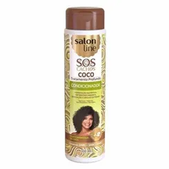Condicionador S.O.S Cachos Coco Salon Line 300mL