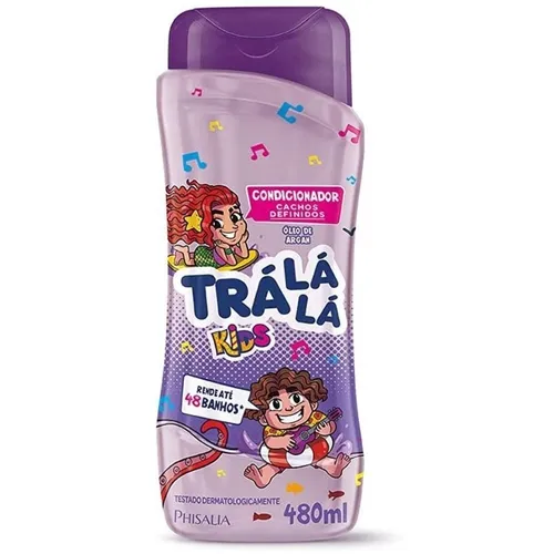Condicionador Trá Lá Lá Kids Eu Amo Cachos 480mL
