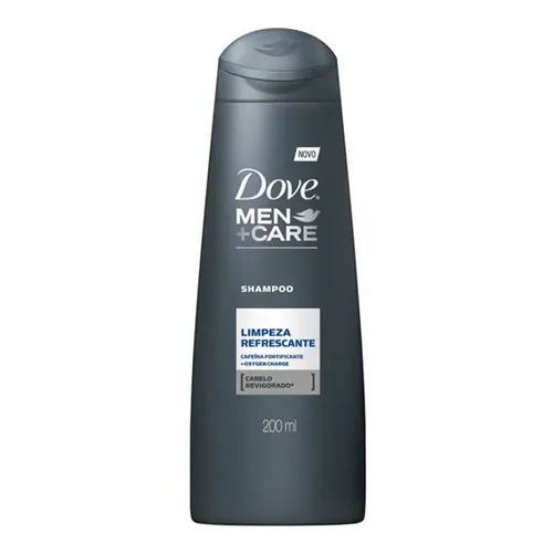 Shampoo Dove Men + Care Limpeza Refrescante 200ml
