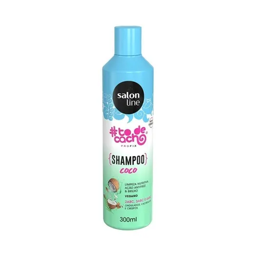 Shampoo de Coco Tô de Cacho Tratamento pra Conquistar 300mL