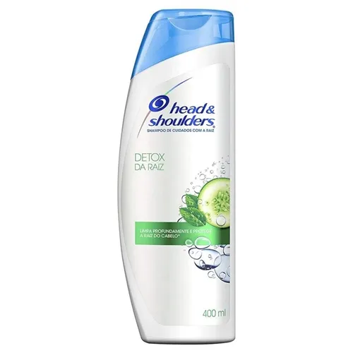 Shampoo Head & Shoulders Detox da Raiz 400mL