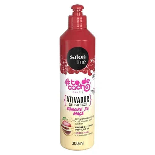 Ativador de Cachos Salon Line Tô de Cacho Vinagre de Maçã 300mL