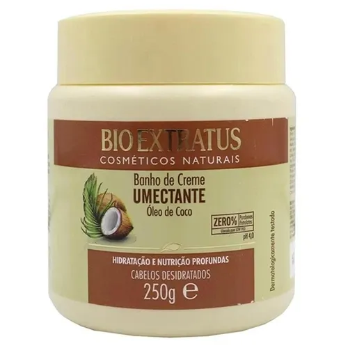 Banho de Creme Bio Extratus Óleo de Coco 250g