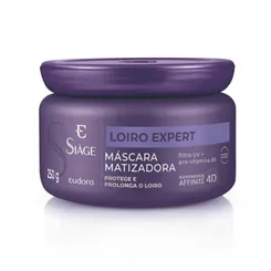Máscara Capilar Matizadora Eudora Siàge Loiro Expert 250g