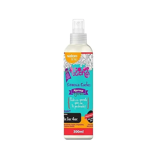 Spray Térmico Salon Line Tô de Cacho Renova Cachos 300mL