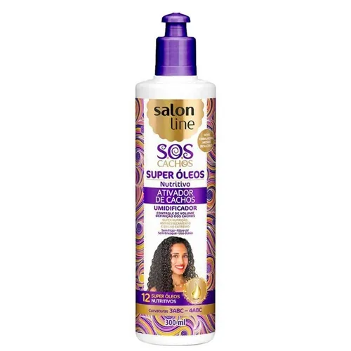 Ativador de Cachos S.O.S Cachos Nutritivo Salon Line 300mL