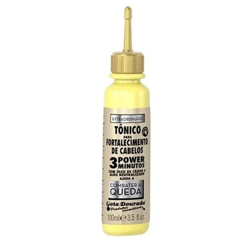 Tônico Capilar Gota Dourada Extraordinário Combate a Queda 100mL