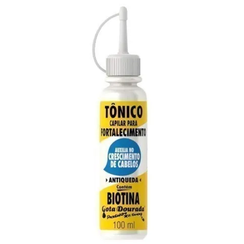 Tônico Capilar Gota Dourada Biotina 100ml