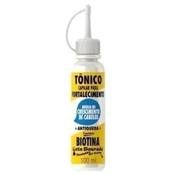 Tônico Capilar Gota Dourada Biotina 100ml