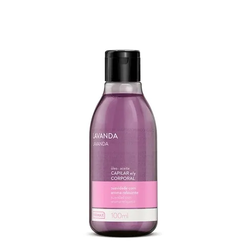 Óleo Capilar e Corporal Farmax lavanda, 100mL