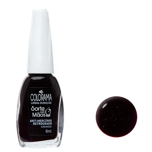 Esmalte Colorama Sorte Nas Mãos Anti Mercúrio Retrógrado 8ml
