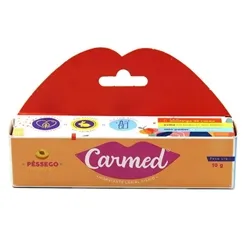 Hidratante Labial Carmed Pêssego 10g