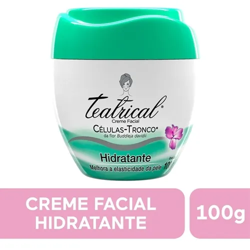 Creme Hidratante Facial Teatrical Células-tronco 100g