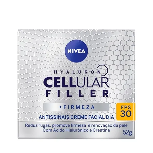 Creme Hidratante Facial Nivea Cellular Antissinais Diurno FPS 30, 52g