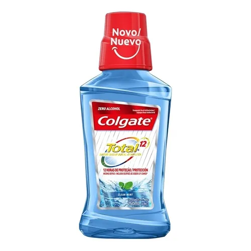 Solução Bucal Colgate Total 12 Clean Mint 250mL