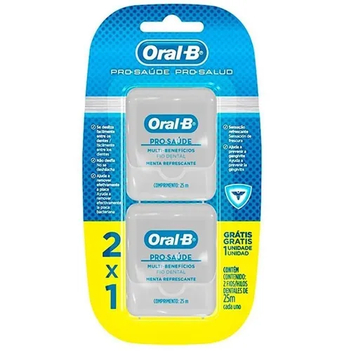ORAL-B PRO SAUDE FIO D MRL2P1 25M x 2 - PROCTER GAMBLE