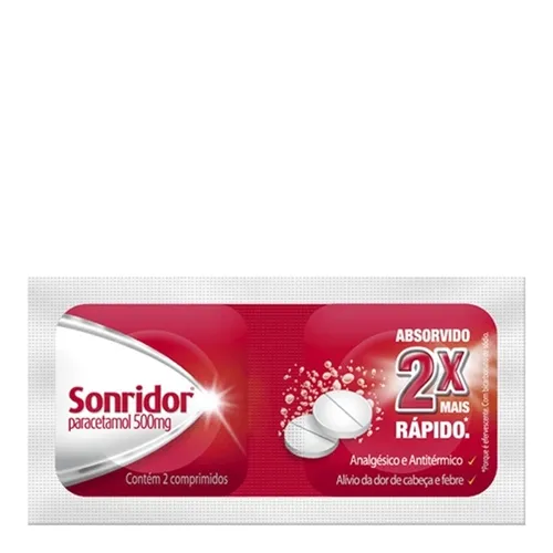 Sonridor 500mg, caixa com 24 comprimidos efervescentes