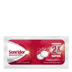 Sonridor 500mg, caixa com 24 comprimidos efervescentes