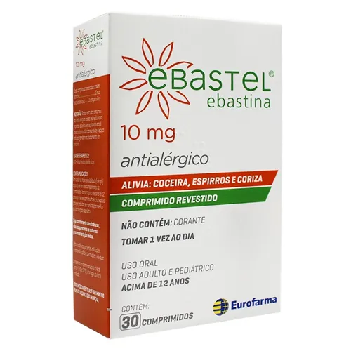 EBASTEL CPR REVEST 10mg x 30 - EUROFARMA