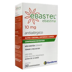 EBASTEL CPR REVEST 10mg x 30 - EUROFARMA