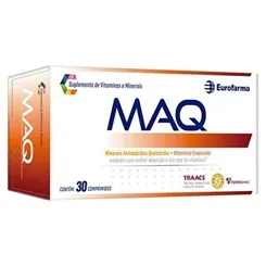 MAQ caixa com 30 comprimidos