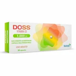 DOSS D3 CAPSULAS 1000IU x 30 - BIOLAB-SANUS FARMA