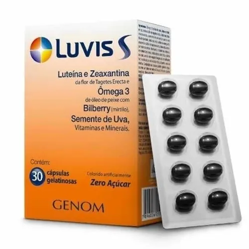 Luvis S blíster, 30 cápsulas gelatinosas