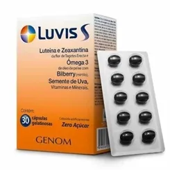 Luvis S blíster, 30 cápsulas gelatinosas