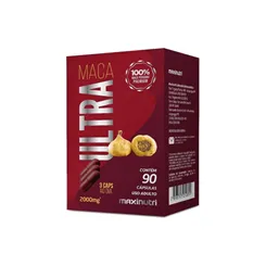 Maca Ultra Maxinutri 2000mg, caixa com 90 cápsulas