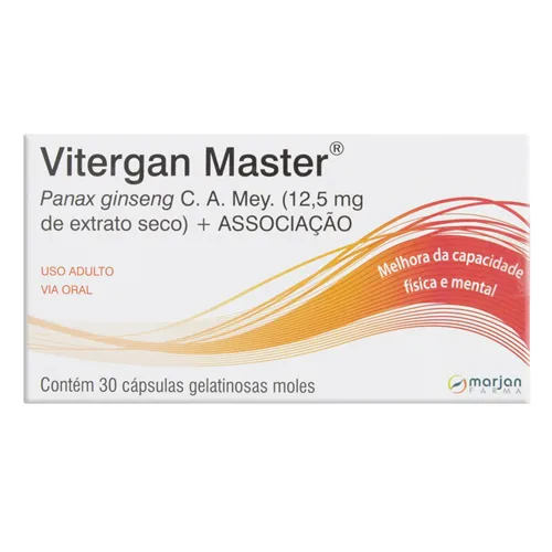Vitergan Master caixa com 30 cápsulas