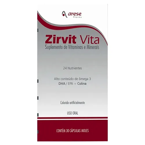Zirvit Plus Caixa com 30 comprimidos revestidos