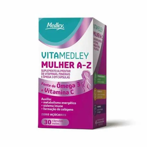 VITAMEDLEY CAPS AZ MULH x 30 - MEDLEY