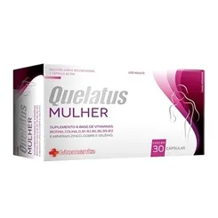 Quelatus Mulher Caixa com 30 cápsulas