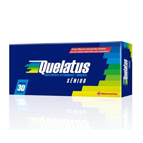 Quelatus Sênior Frasco com 30 comprimidos