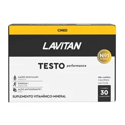 Lavitan Testo Performance Cimed 30 Comprimidos