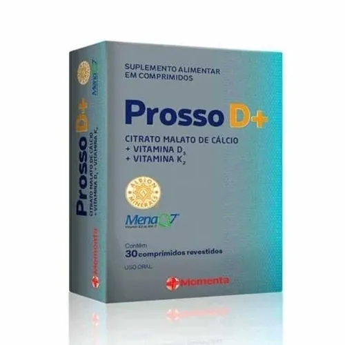 Prosso D+ caixa com 30 comprimidos